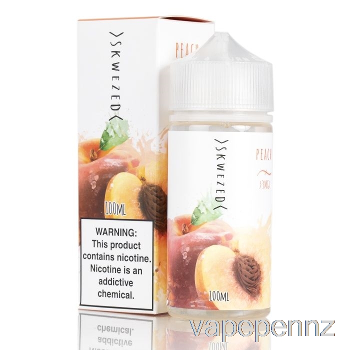 Peach by SKWEZED E-Liquid - 100mL 3mg VAPE NZ